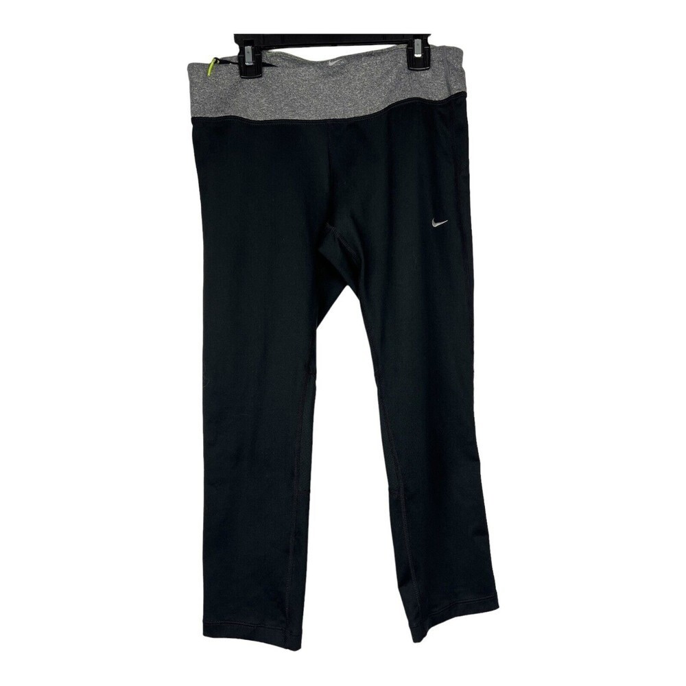 Nike Dri Fit Women’s Leggings Size Medium  Running Epic Run Cropped 546667-010